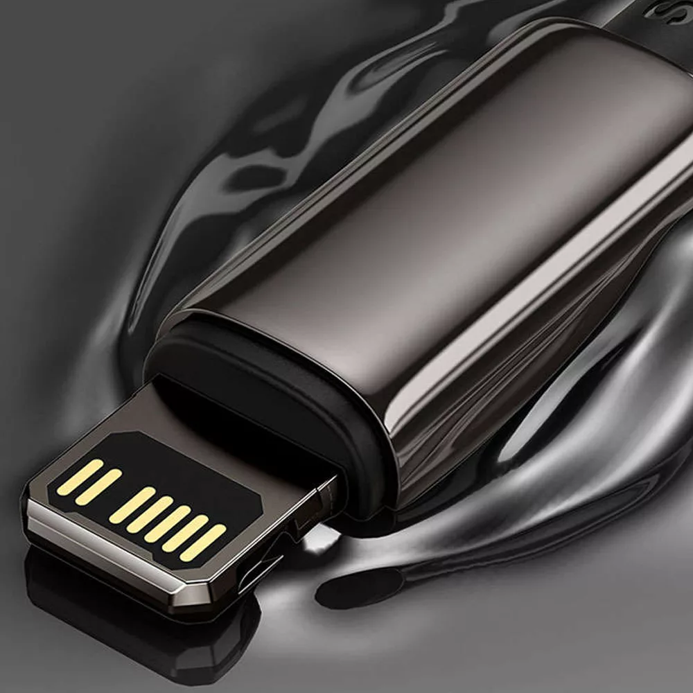 کابل تبدیل USB-C به لایتنینگ باسئوس مدل Tungsten طول 2 متر