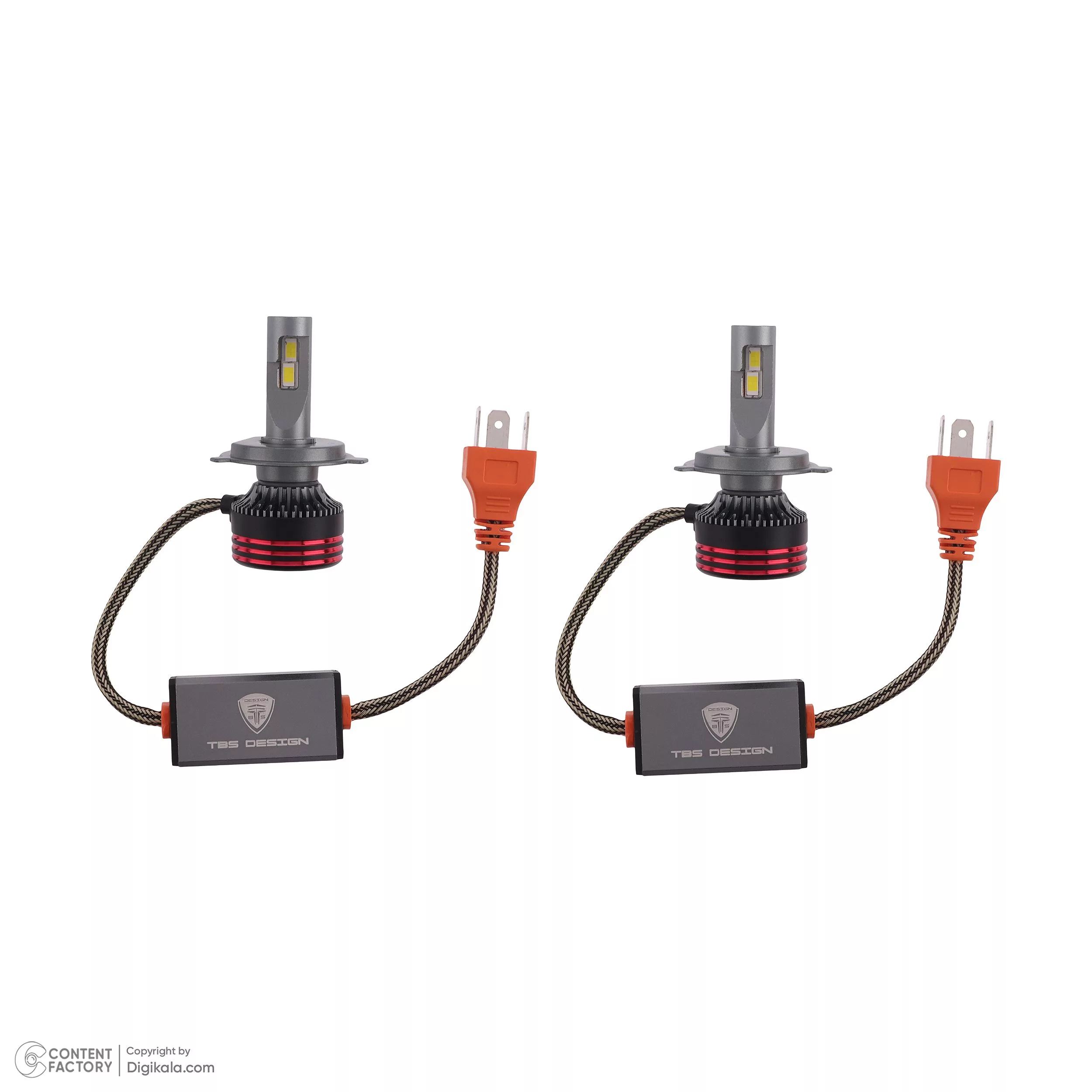 هدلایت تی بی اس دیزاین مدل M8 Pro Max پایه H4 بسته 2 عددی