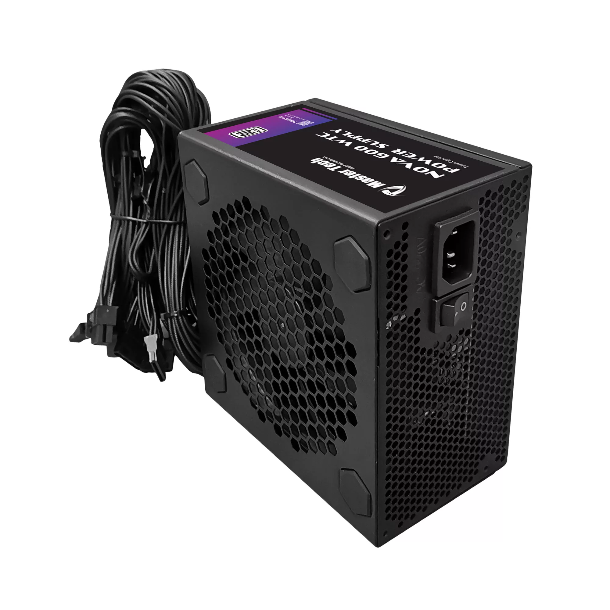 منبع تغذیه کامپیوتر مسترتک مدل NOVA 600 WTC