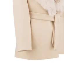 پالتو زنانه السانا مدل پرنسس کد 203423