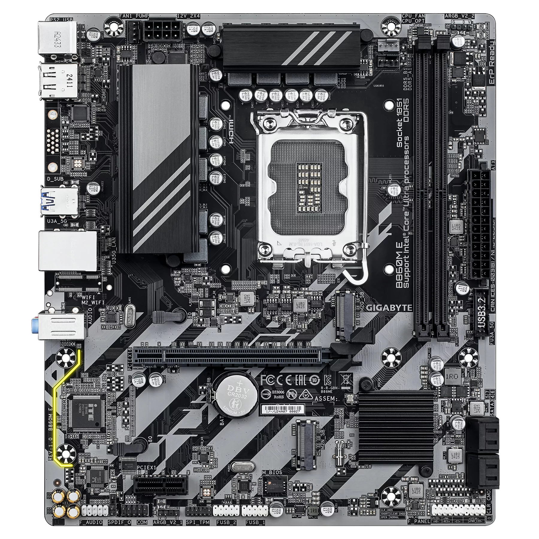 مادربرد گیگابایت مدل B860M E