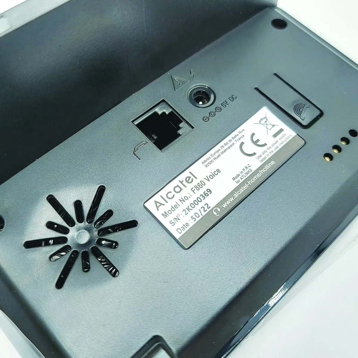 تلفن بی سیم آلکاتل مدل F860 Voice FR