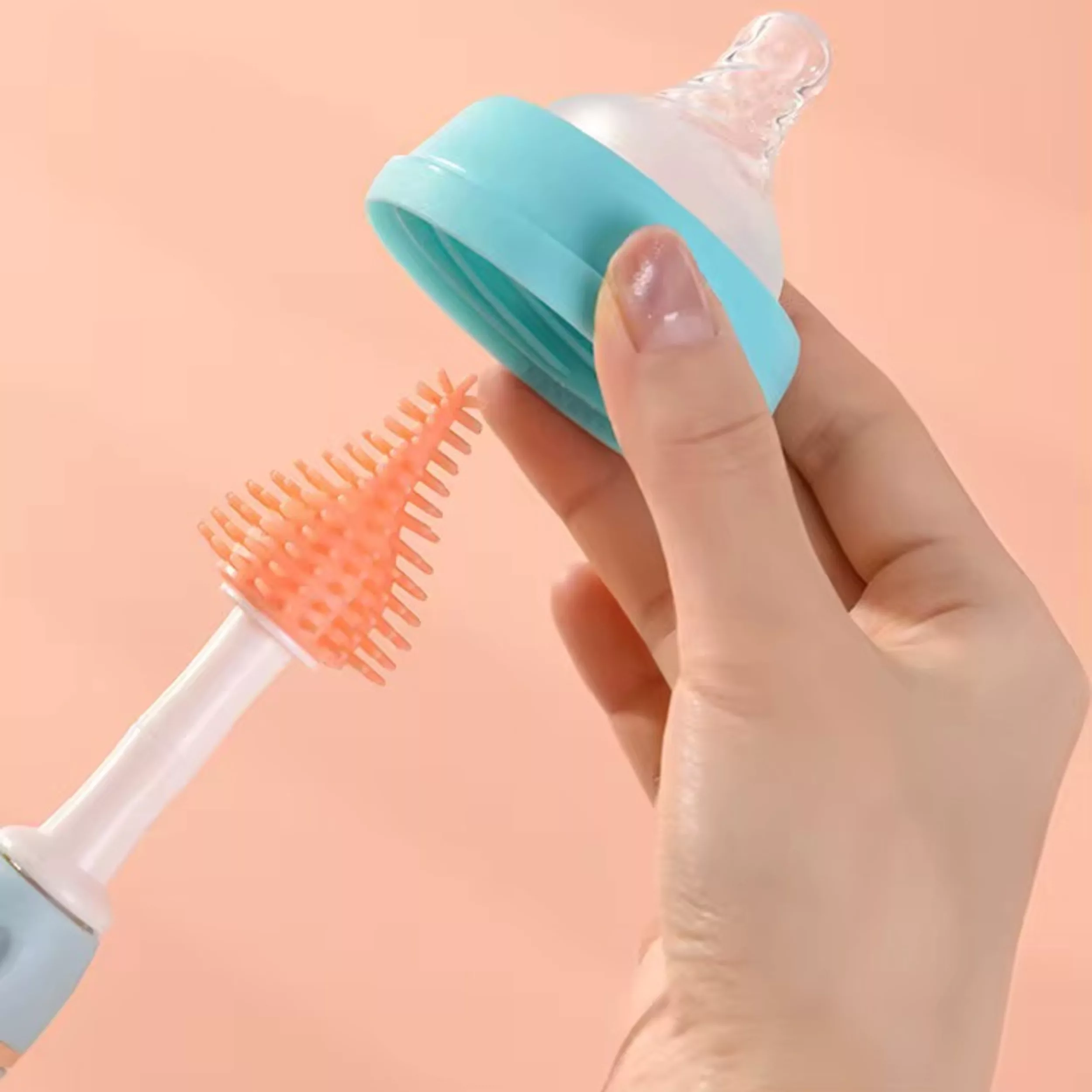 برس شیشه شوی مدل نهال مجموعه 8 عددی