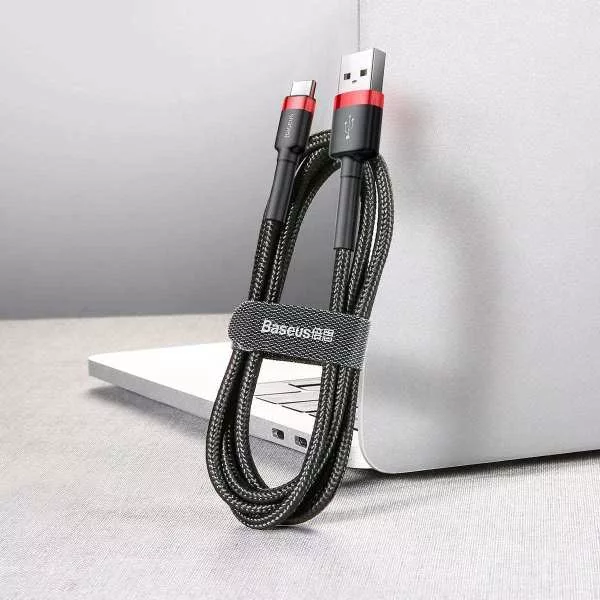 کابل تبدیل USB به USB-C باسئوس مدل CATKLF-U09 Cafule طول 3 متر