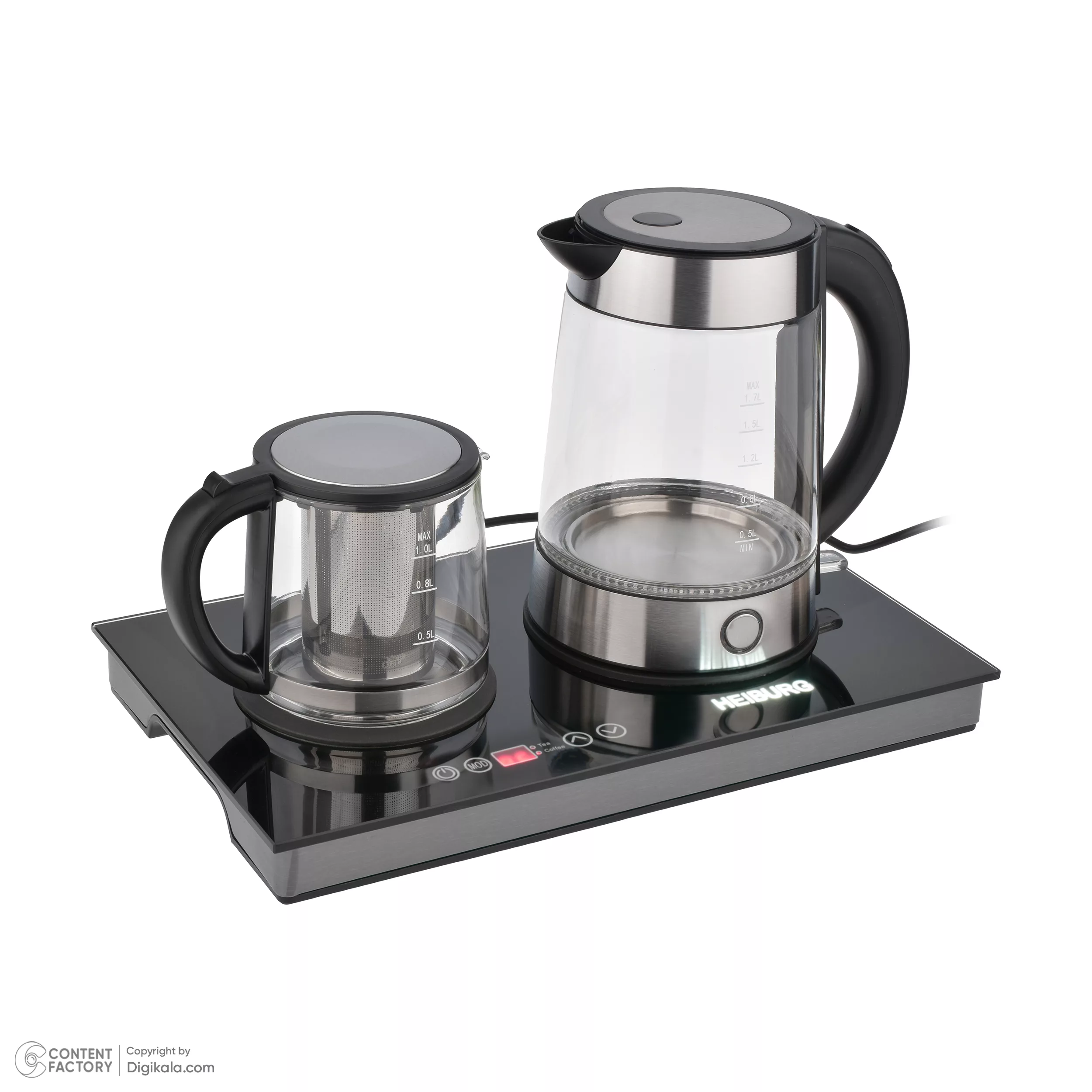 چای ساز کنار هم هایبورگ مدل TM-4016