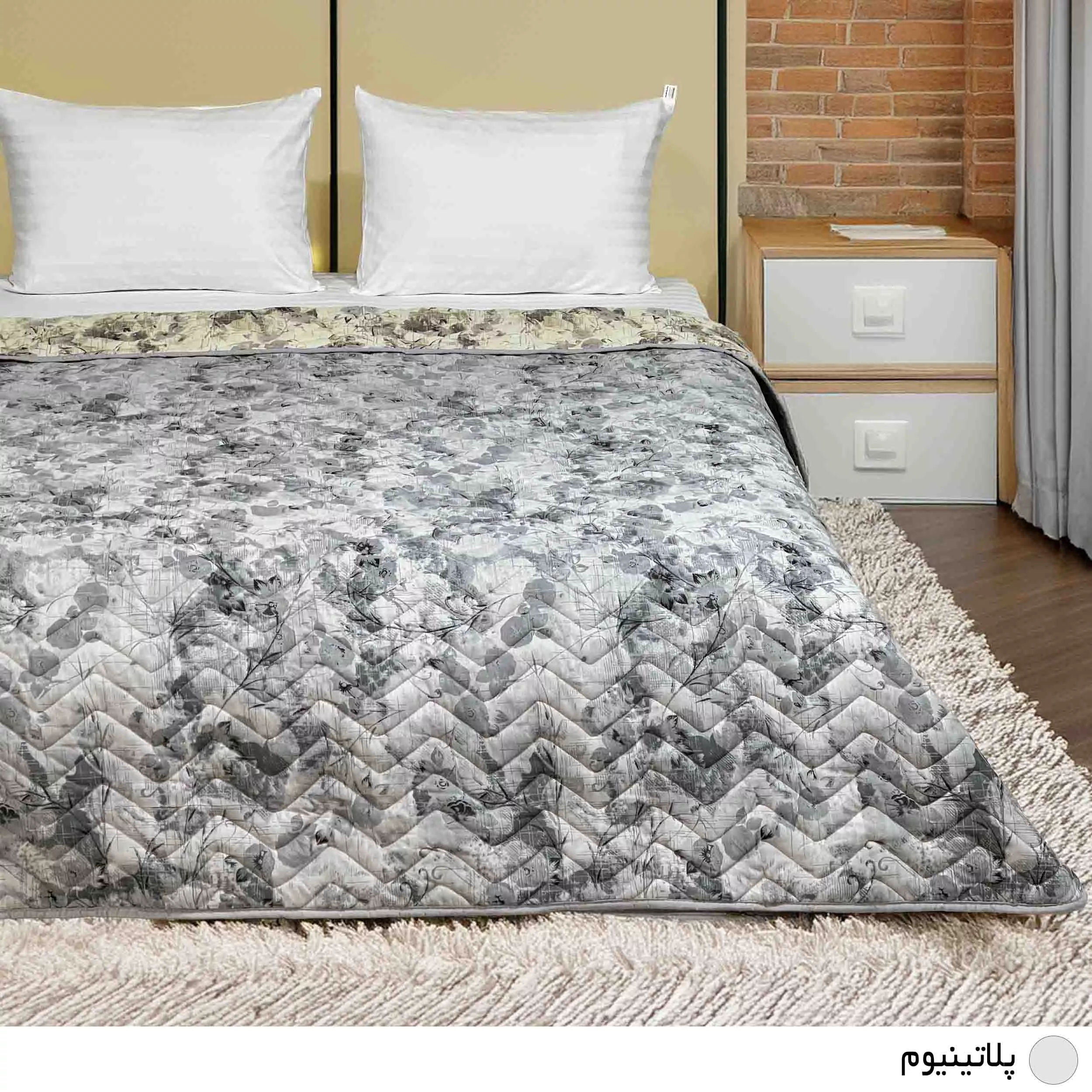 روتختی دو نفره مانیکاهوم مدل بهسان پلاس سایز 220x200 سانتیمتر