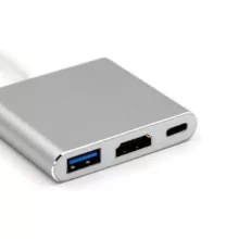 تبدیل USB-C به HDMI/USB/PD مدل 2005