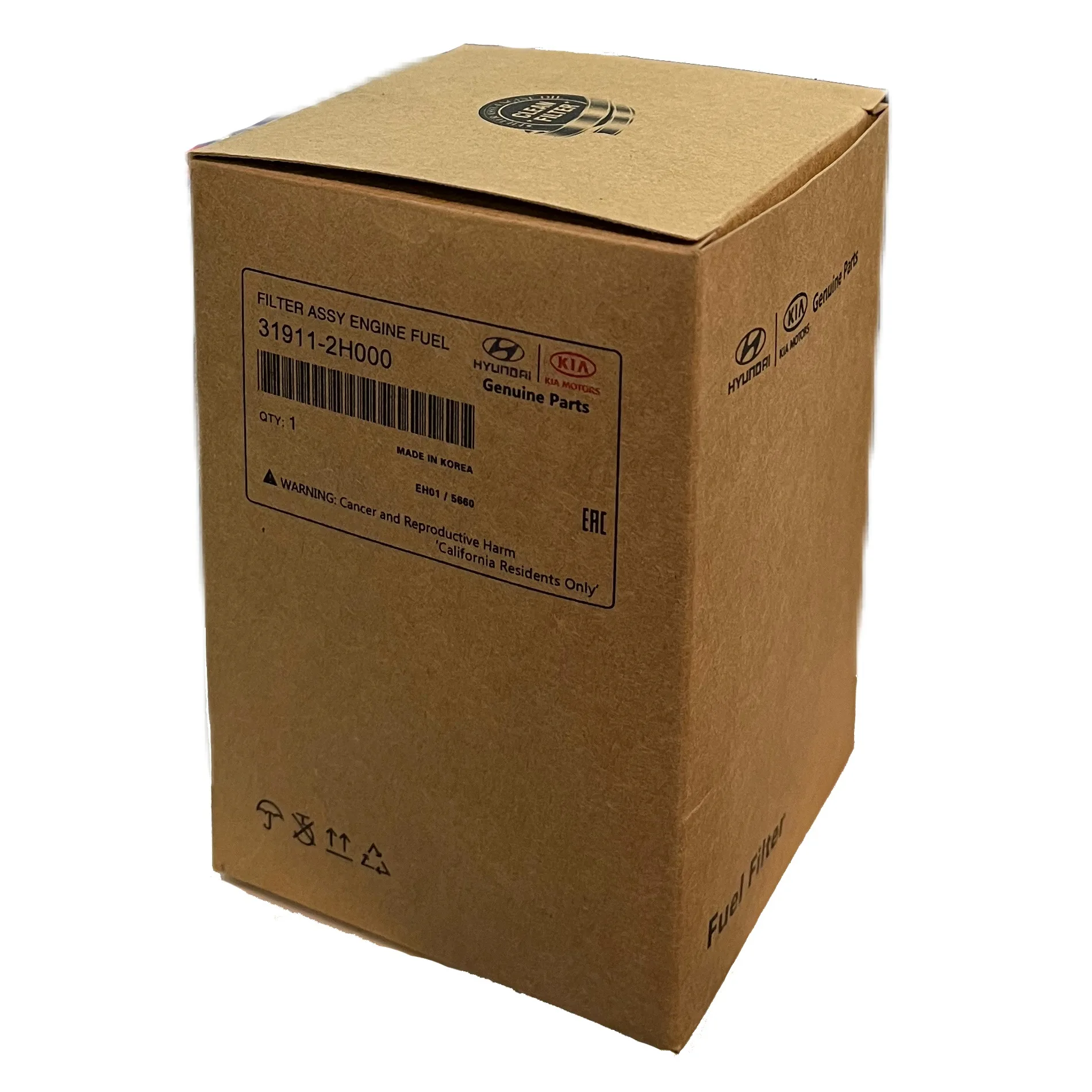 فیلتر بنزین خودرو هیوندای جنیون پارت مدل 2H000 داخل باک مناسب برای هیوندای i30