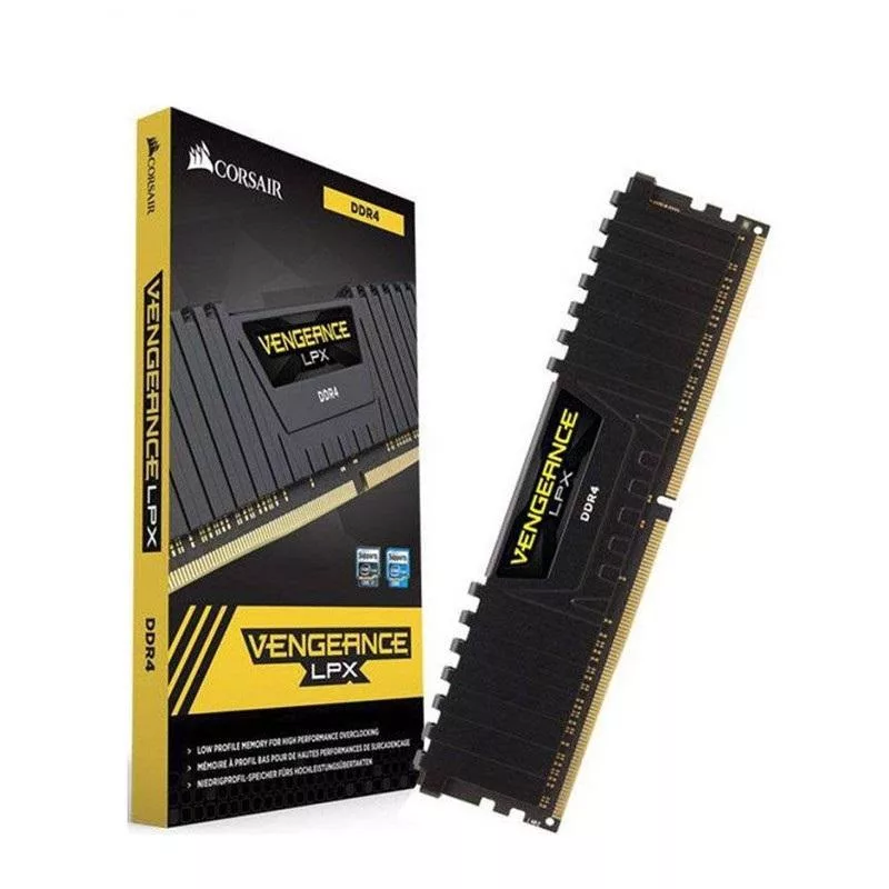 رم دسکتاپ DDR4 دو کاناله 3600 مگاهرتز CL18 کورسیر مدل VENGEANCE LPX ظرفیت 16 گیگابایت