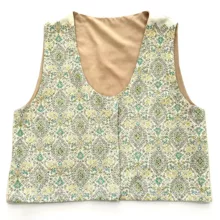 جلیقه رسمی زنانه مدل سنتی خامه دوزی