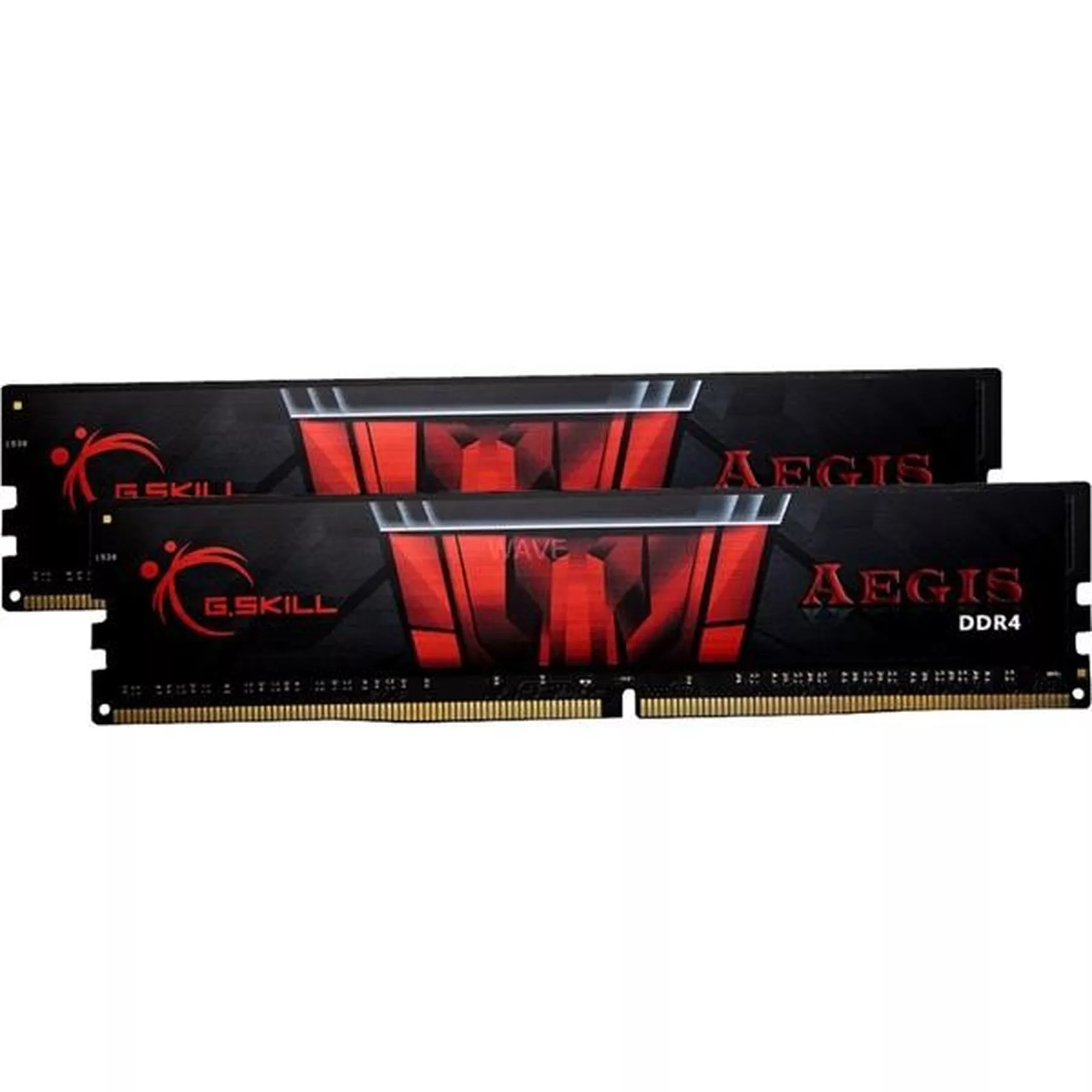 رم دسکتاپ DDR4 دو کاناله 3200 مگاهرتز CL16 جی اسکیل مدل aegis ظرفیت 16 گیگابایت