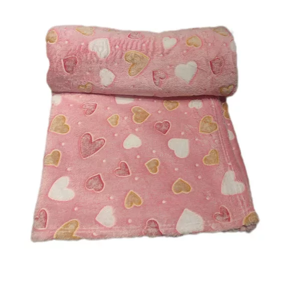 پتو 2 نفر مدل قلبی رنگین سایز 200x210 سانتیمتر