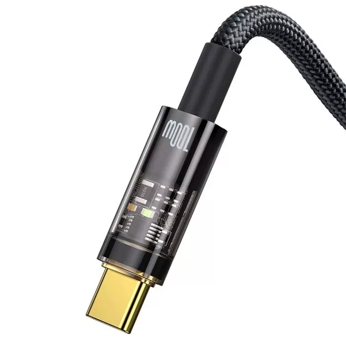 کابل تبدیل USB به USB-C بیسوس مدل Explorer CATS000301 به طول 2 متر