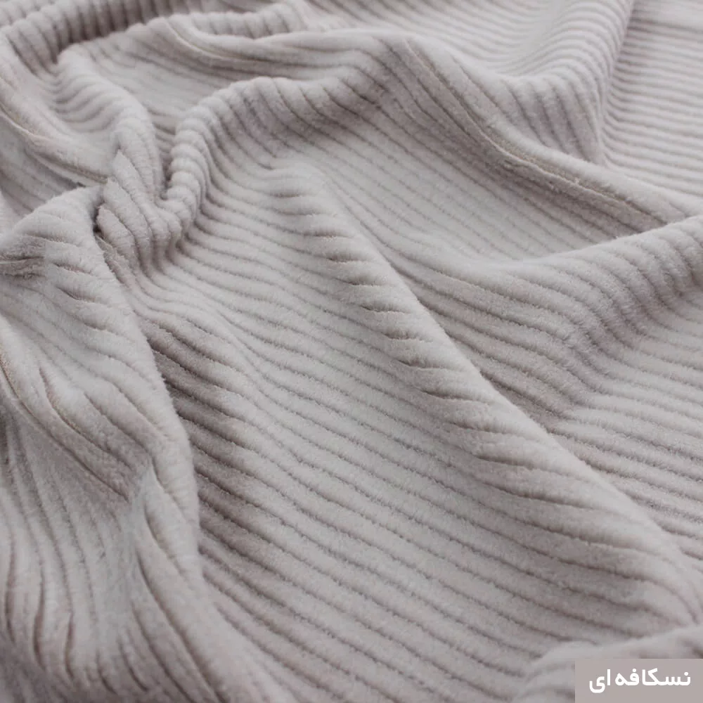 شال مبل شاران هوم مدل مخملی طرح راه راه سایز 250×170 سانتی متر