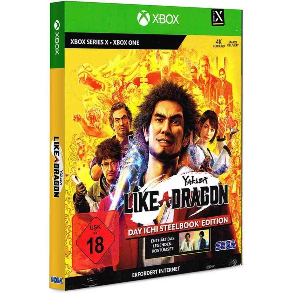 بازی Yakuza: Like a Dragon –SteelBook Edition مخصوصXbox Series X/S