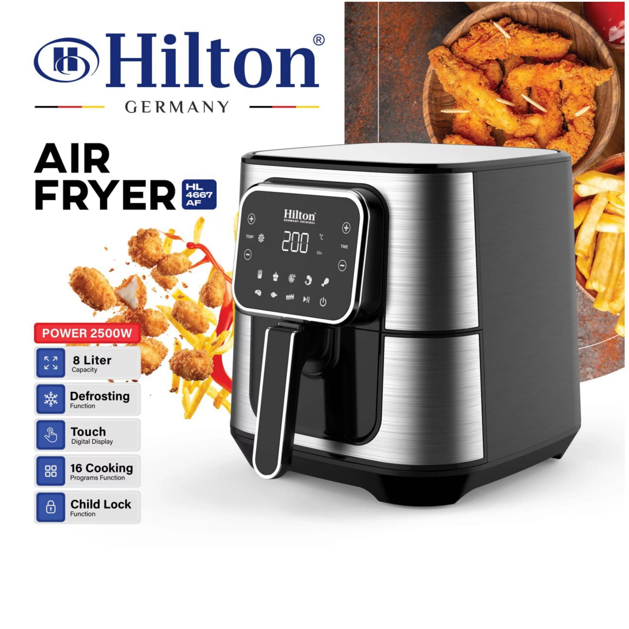 سرخ کن هیلتون مدل HL4667AF