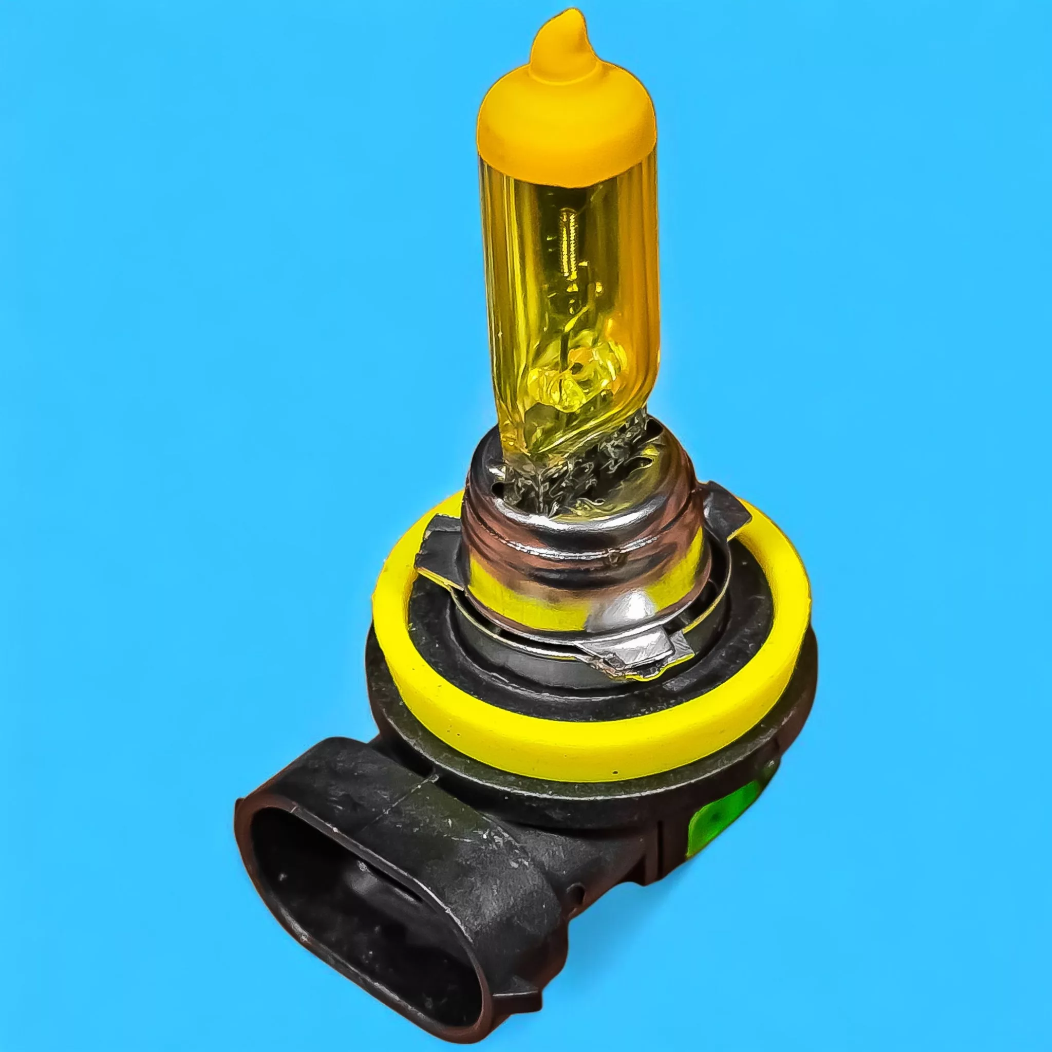 لامپ مه شکن چراغ جلو تک حالته بست یدک مدل Limo.YLW پایه H11 مناسب برای جک S5 بسته ۲ عددی