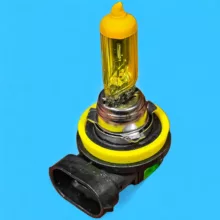 لامپ مه شکن چراغ جلو تک حالته بست یدک مدل Limo.YLW پایه H11 مناسب برای MG 550 بسته ۲ عددی