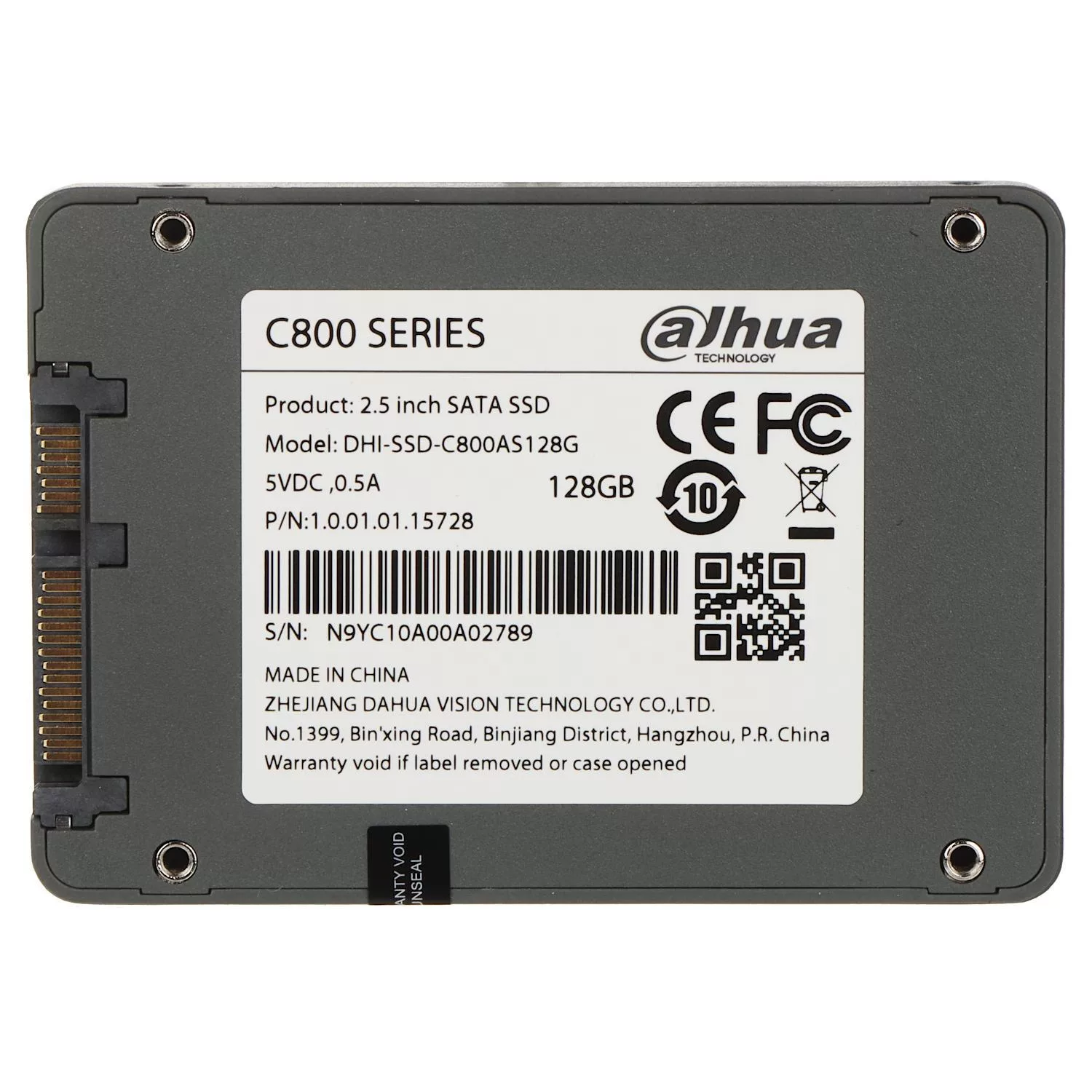 اس اس دی اینترنال داهوا مدل SSD-C800AS128G ظرفیت 128 گیگابایت