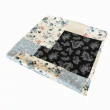 ملحفه پنبه مدل کشدار کد LS5048 دونفره سایز 180×200 سانتی متر