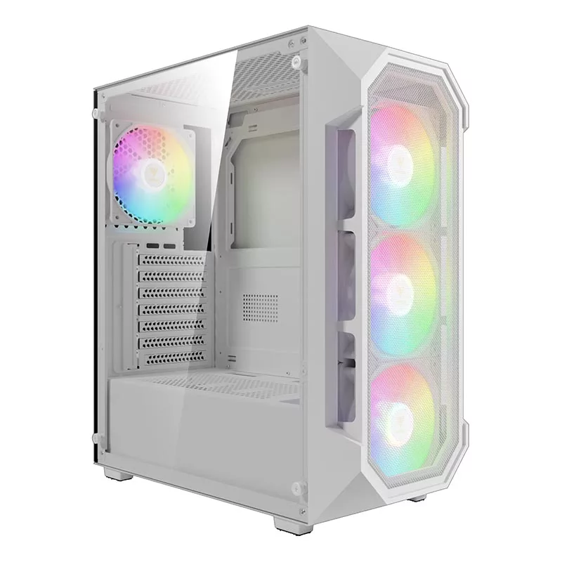 کیس کامپیوتر گیمینگ گیم دیاس مدل AURA GC1 ELITE WH ARGB