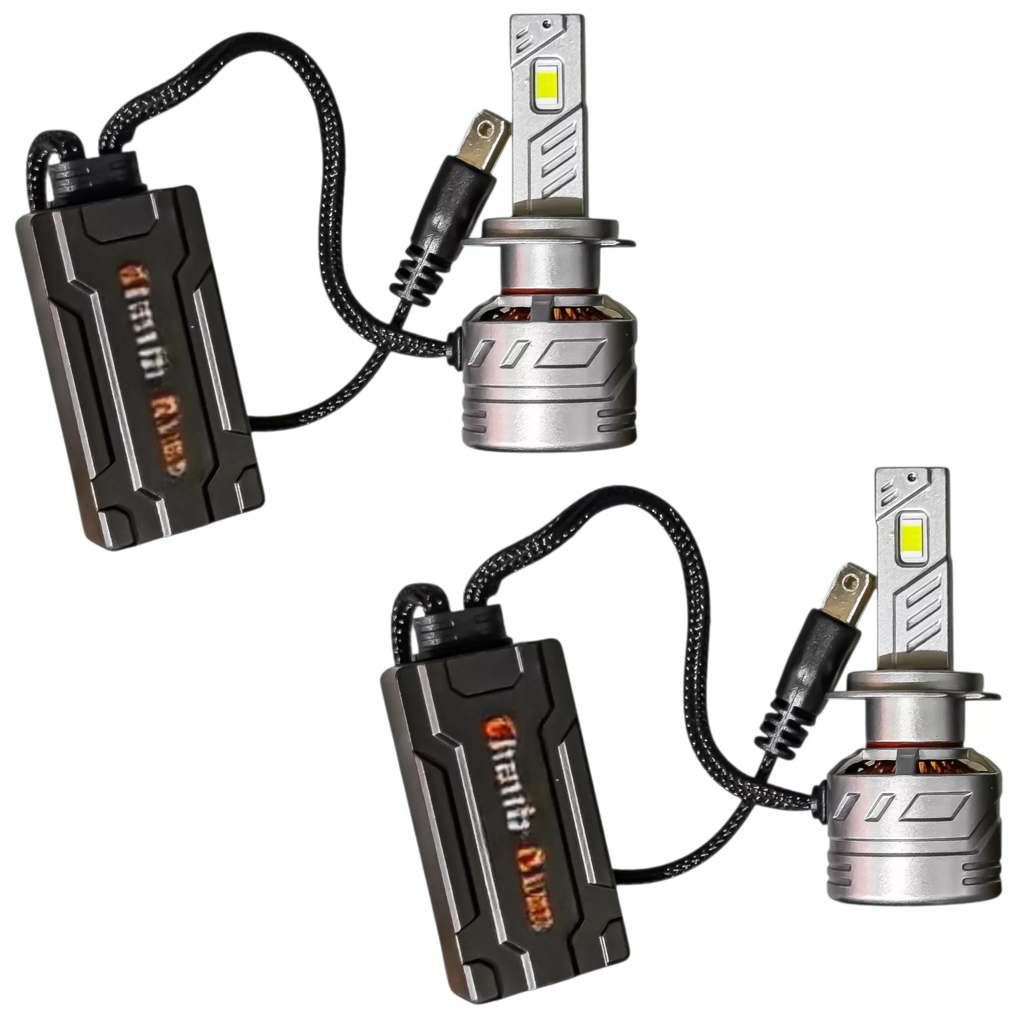 هدلایت نور پایین چراغ جلو تک حالته بست یدک مدل یخی کد CB1300 پایه H7 مناسب برای پراید 132 و 111 بسته 2 عددی