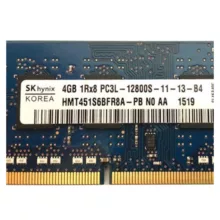 رم لپ تاپ DDR3L تک کاناله 1600 مگاهرتز CL11 اس کی هاینیکس مدل PC3L ظرفیت 4 گیگابایت