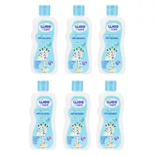 شامپو بچه وی کر مدل روغن پنبه دانه و عصاره جو حجم 200 میلی لیتر بسته 6 عددی