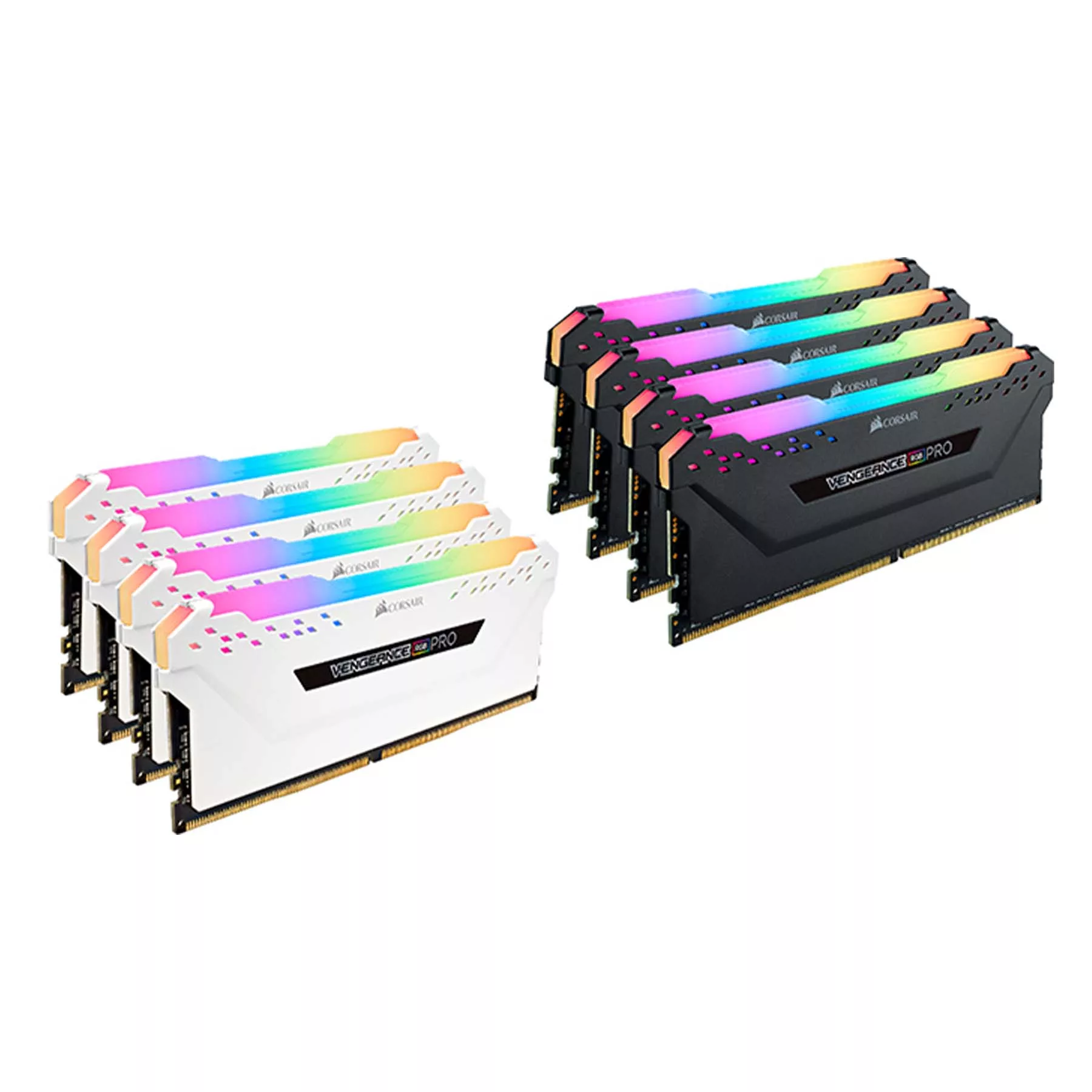 رم دسکتاپ DDR4 دو کاناله 3600 مگاهرتز CL18 کورسیر مدل VENGEANCE RGB PRO ظرفیت 16 گیگابایت