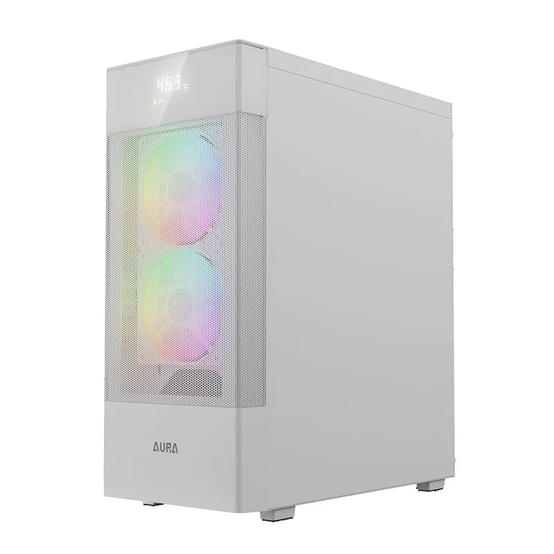 کیس کامپیوتر گیمینگ گیم دیاس مدل AURA GC5 ELITE WH ARGB