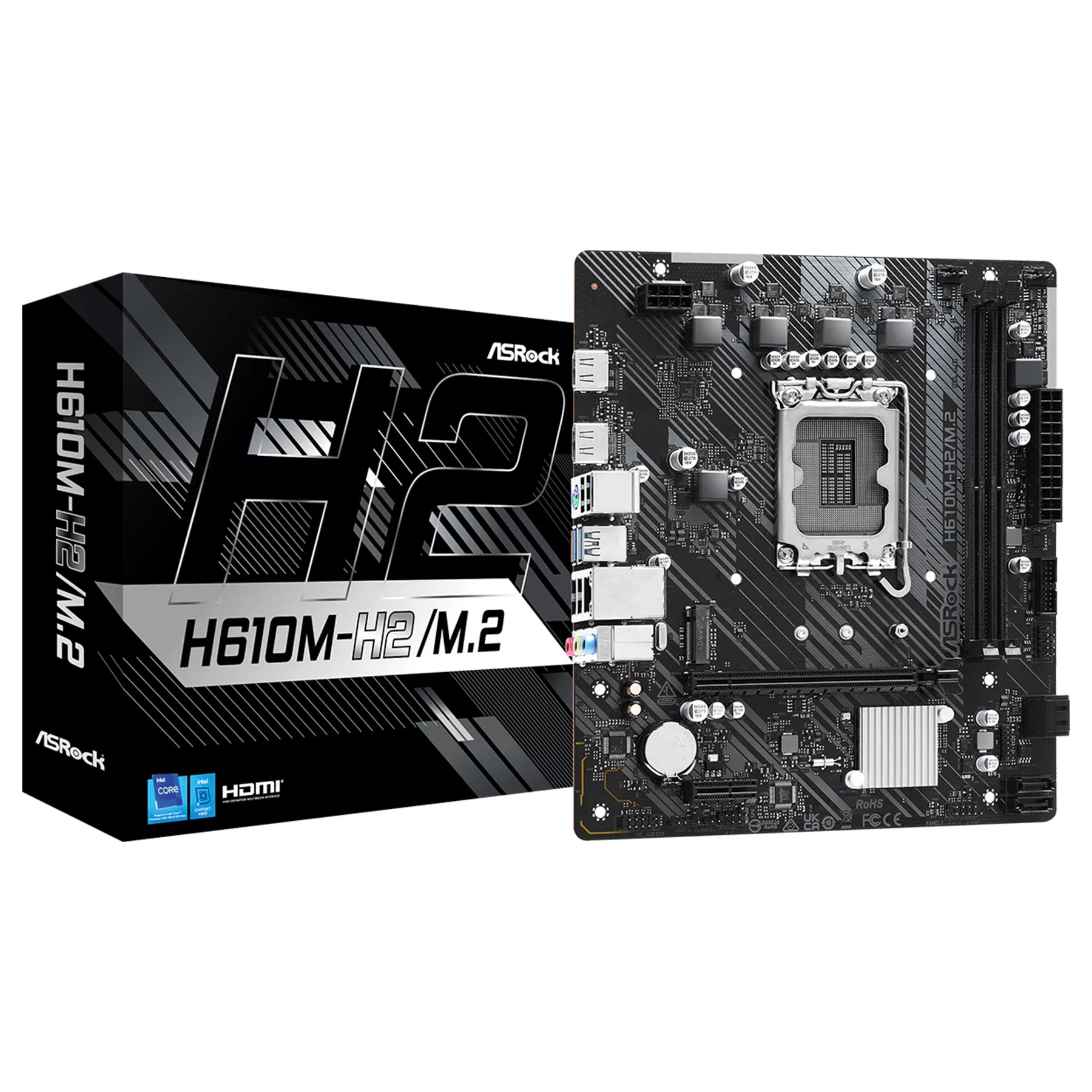 مادربرد ازراک مدل H610M-H2/M.2 D4