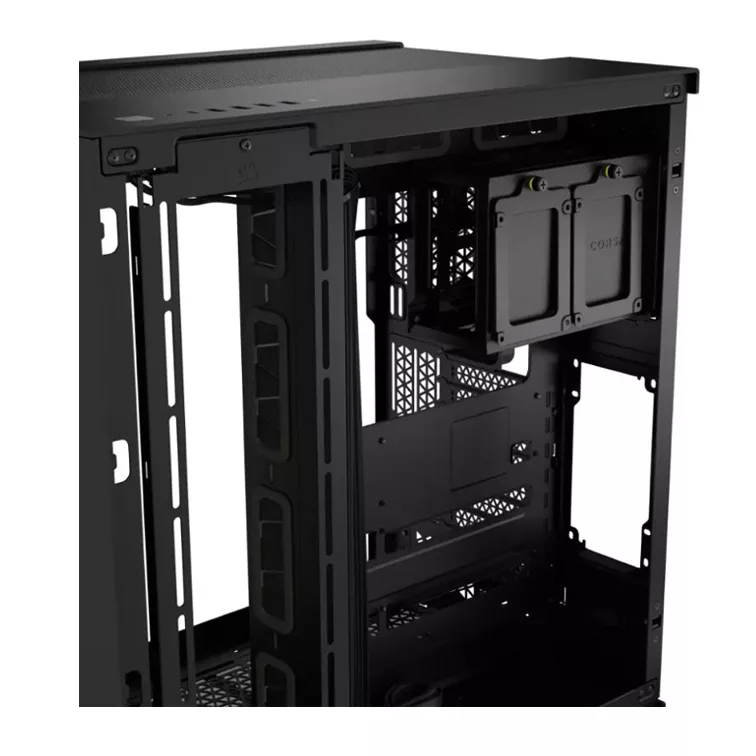 کیس کامپیوتر کورسیر مدل 6500D AIRFLOW RGB Dual Chamber BK