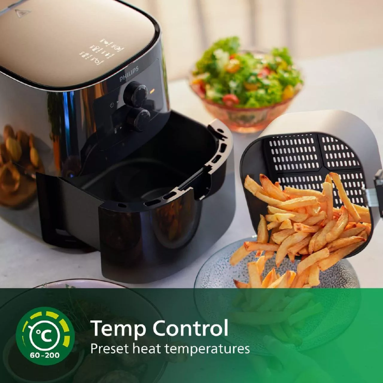 سرخ کن بدون روغن فیلیپس مدل 4.1L,50Hz - HD9200/91