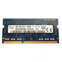 رم لپ تاپ DDR3L تک کاناله 1600 مگاهرتز CL11 اس کی هاینیکس مدل PC3L ظرفیت 4 گیگابایت