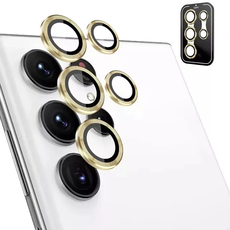محافظ لنز دوربین اپیکوی مدل Chelipa مناسب برای گوشی موبایل سامسونگ Galaxy S24 Ultra