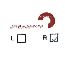 چراغ خطر عقب راست و چپ شرکت گسترش چراغ دانش مدل GTX مناسب برای پراید صبا