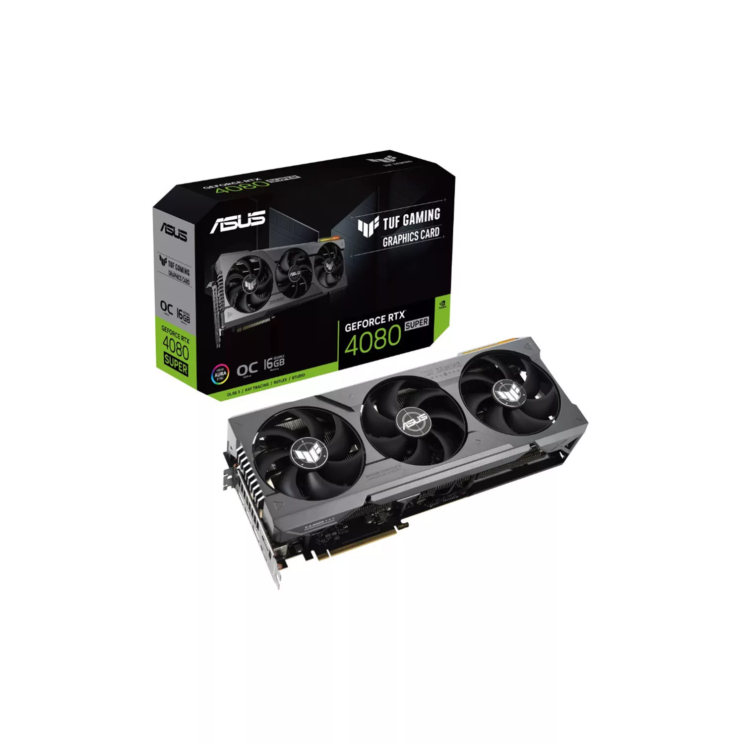 کارت گرافیک مبتنی بر NVIDIA ایسوس مدل ASUS TUF Gaming GeForce RTX 4080 SUPER 16GB GDDR6X OC Edition