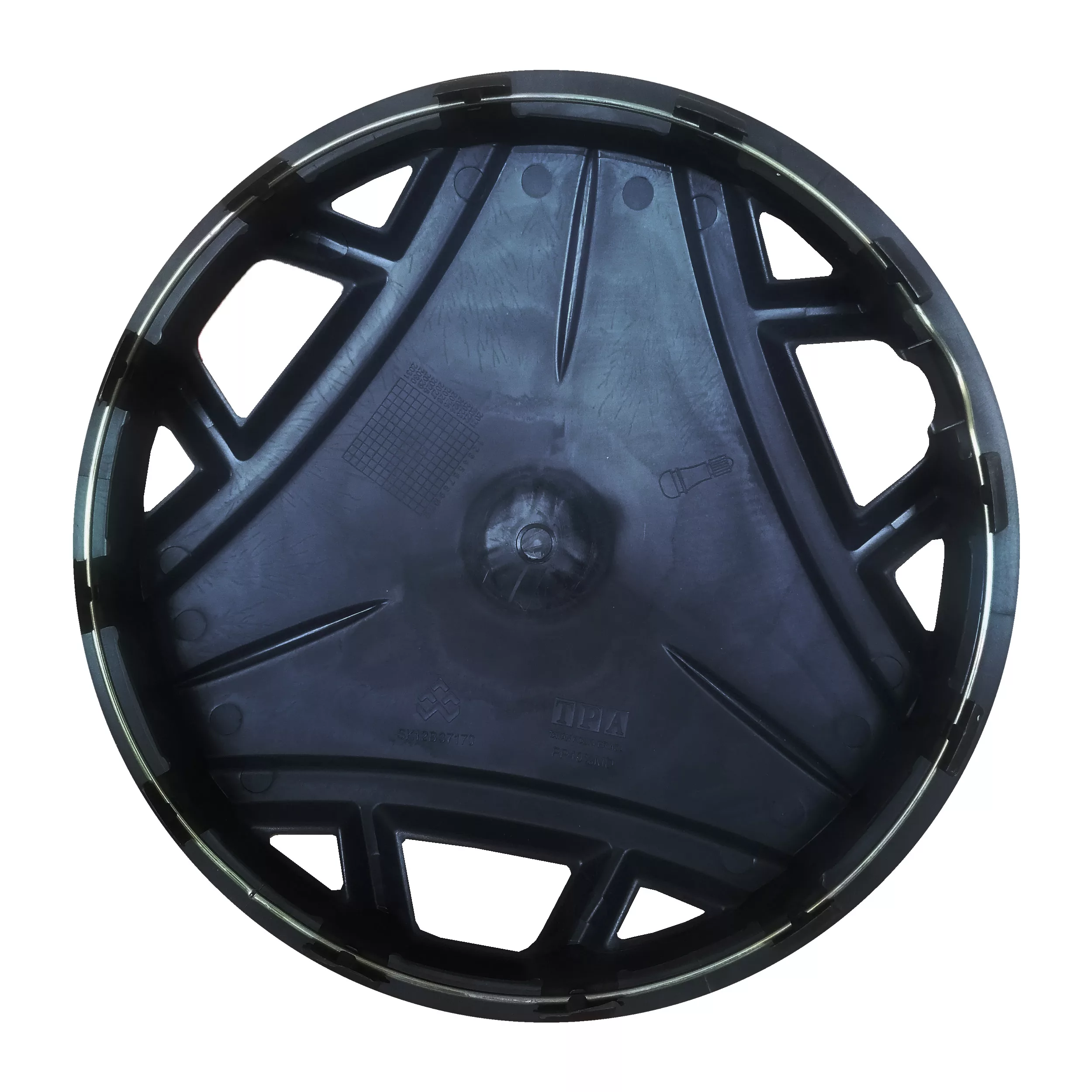 قالپاق چرخ تی پی ای مدل TPA-B75 سایز 13 اینچ مناسب برای پراید بسته 4 عددی