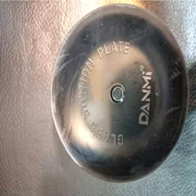 قاپک شیشه دانمی مدل تک قلو  کد AJ-193101-115MM