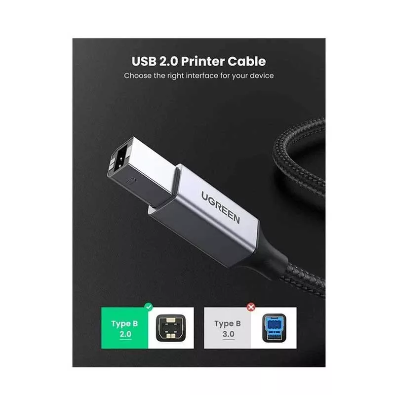 کابل پرینتر یوگرین مدل US369-90560 طول 5 متر