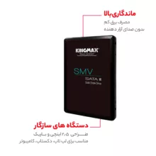 اس اس دی اینترنال کینگ مکس مدل KM256GSIV32 ظرفیت 256 گیگابایت