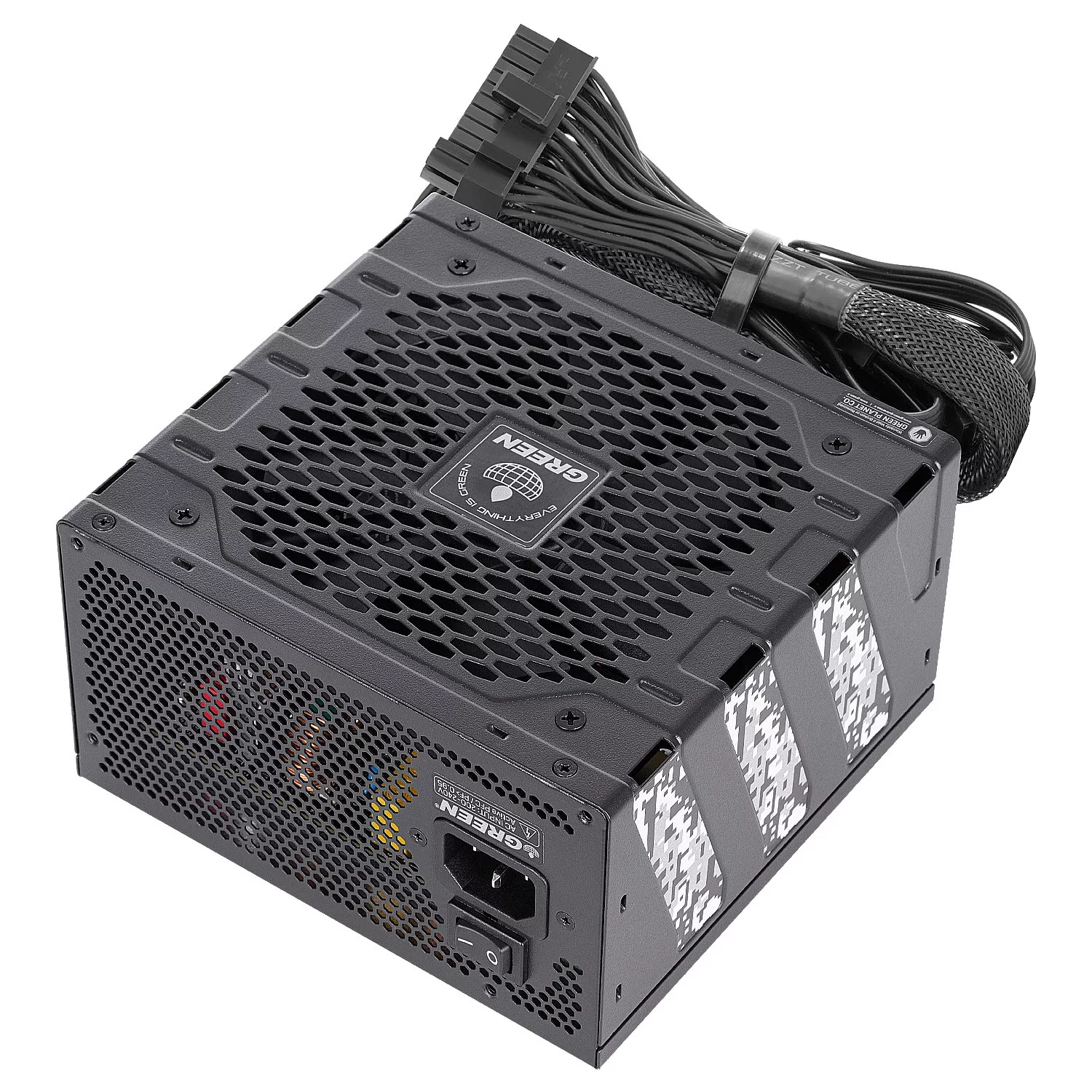 منبع تغذیه کامپیوتر 600W وات گرین مدل GP600A-GED V3.1 (ATX 3.1)
