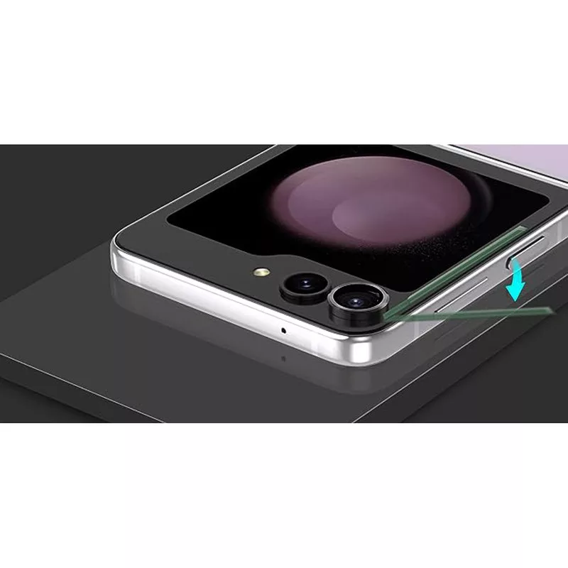 محافظ لنز دوربین نیلکین مدل CLRFilm مناسب برای گوشی موبایل سامسونگ Galaxy Z Flip 5 / W24 Flip
