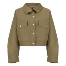 کت زنانه سرژه مدل 228138 رنگ سبز