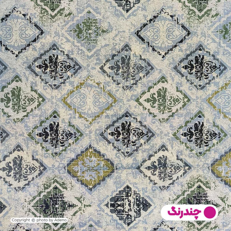 ملحفه آدنو مدل هومان کد IR188 دونفره سایز 170x240 سانتی متر