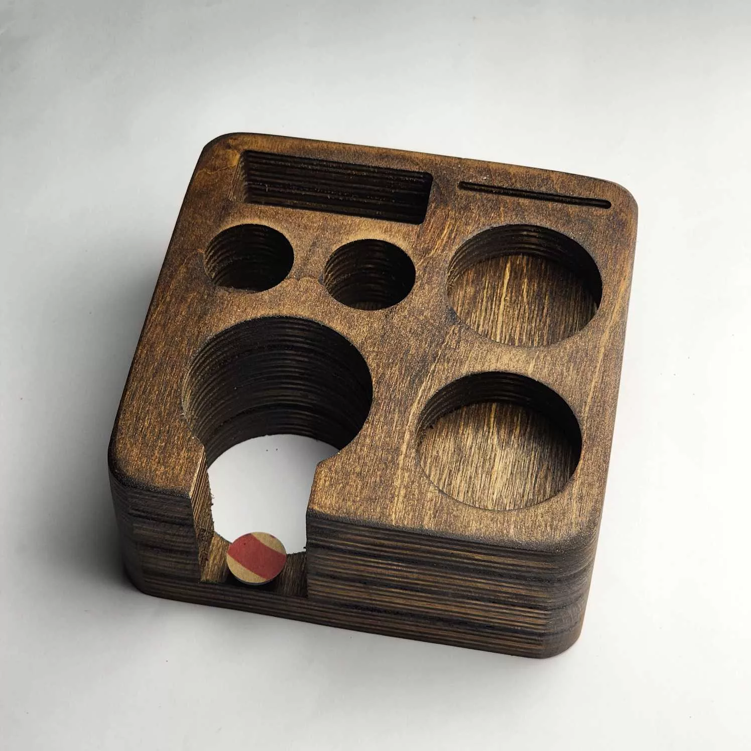 استند نگهدارنده تجهیزات قهوه مدل چوبی کد 51