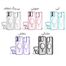 کاور سامورایی مدل Crystal Stand مناسب برای گوشی موبایل اپل iPhone 16