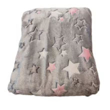 پتو مسافرتی 2 نفر مدل ستاره رنگین سایز 200×210 سانتی‌متر