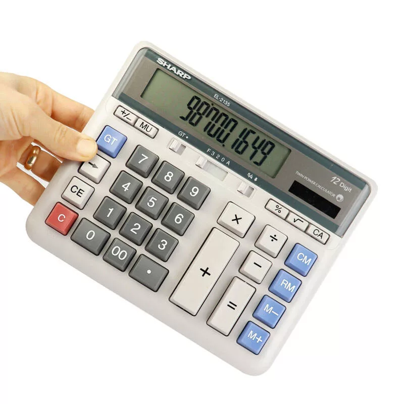 ماشین حساب شارپ مدل EL-2135 Calculator