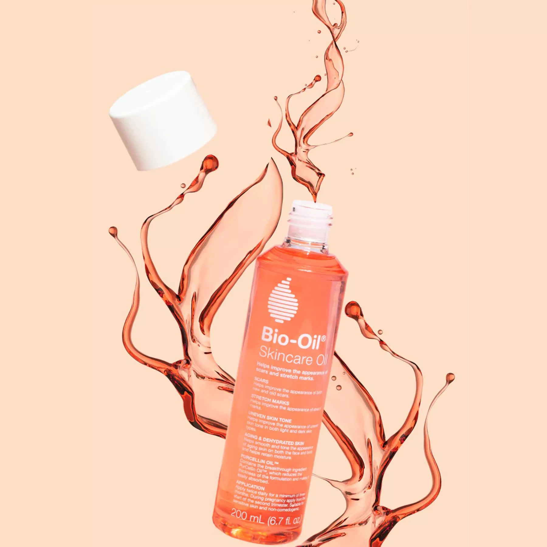 روغن صورت و بدن بایو اویل مدل ترمیم کننده و تقویت کننده حجم 200 میلی لیتر